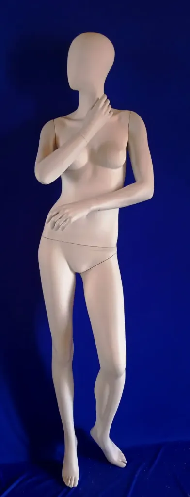 Maniquí Cuerpo Completo Mujer Fibra de vidrio M-002