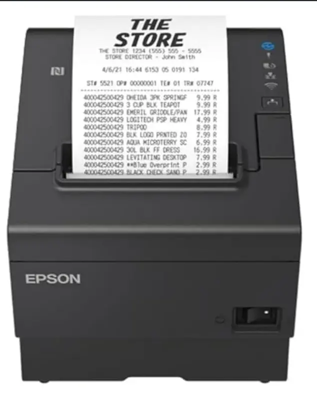 Impresora Térmica de Ticket EPSON TM-T88VII USB - ETHERNET