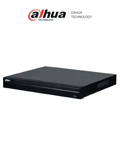 DAHUA DHI-NVR4208-8P-4KS3 NVR de 8 MP/ 4k/ 8 Canales IP/ 8 Puertos PoE/ Rendimiento de 160 Mbps/ H.265+/ 2 Bahías de discos duros / Soporta cámaras WizSense/ HDMI 4k & VGA/ 4 canales SMD Plus/ E&S de Alarma